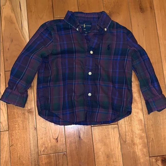 Ralph Lauren Other - EUC Ralph Lauren Purple Plaid Shirt Ralph Lauren Other - EUC Ralph Lauren Purple Plaid Shirt